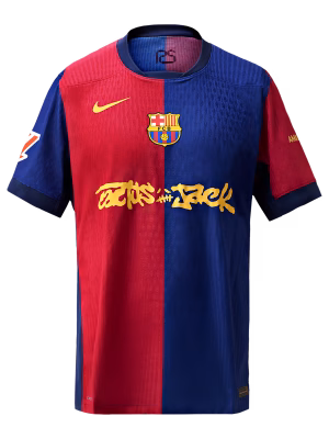 24/25 Barcelona Home Travis Scott Jersey