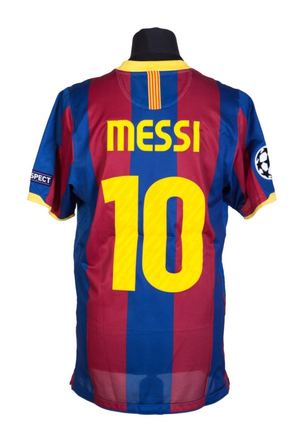 10/11 Barcelona Champions League Final Jersey