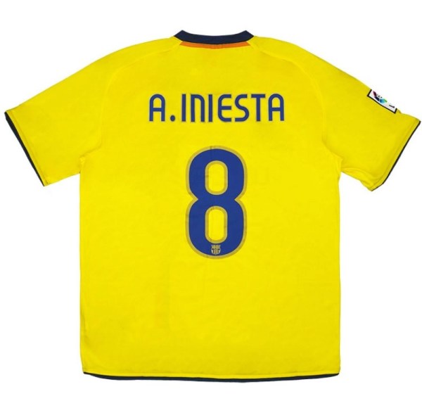 08/09 Barcelona Away Jersey