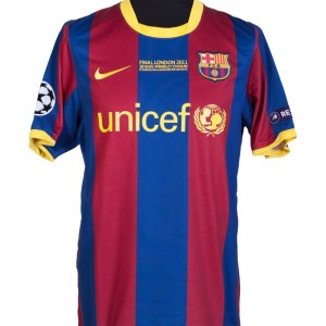 10/11 Barcelona Champions League Final Jersey