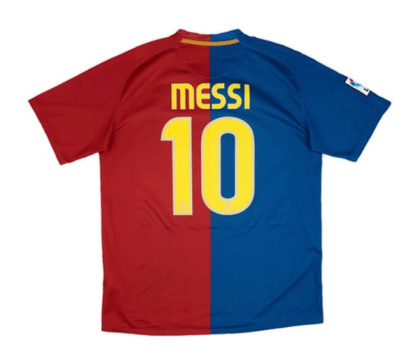 wvxdHvpzBKLQ0c6 08/09 Barcelona Home Jersey