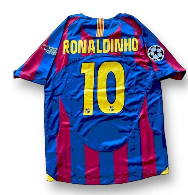 2006 Barcelona Champions League Final Jersey