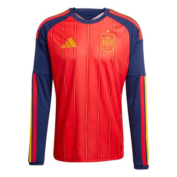 2026 Spain Home Long Sleeve Jersey