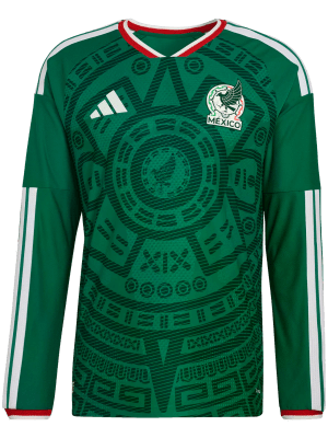 2026 Mexico Home Player Version Long Sleeve Jersey