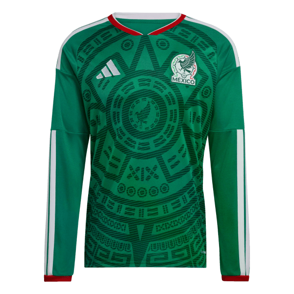 2026 Mexico Home Long Sleeve Jersey